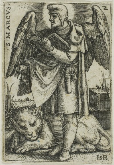 St. Mark, neljästä evankelistasta tekijältä Hans Sebald Beham