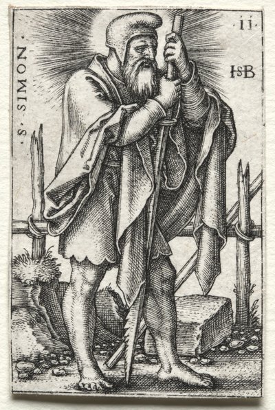 St. Simon, 1545-1546. tekijältä Hans Sebald Beham