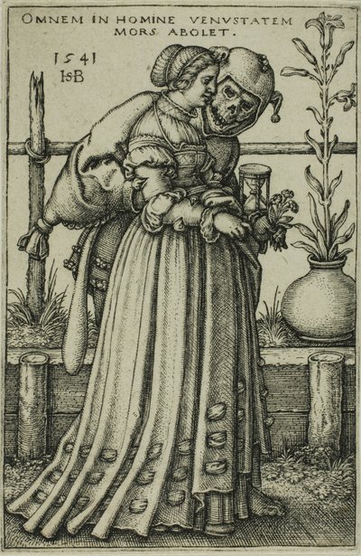 Lady ja kuolema tekijältä Hans Sebald Beham