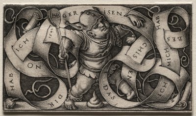 Pikku Buffoon, 1542. tekijältä Hans Sebald Beham