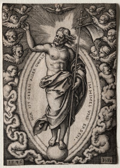 Vapahtaja, 1546. tekijältä Hans Sebald Beham
