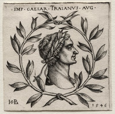 Trajanus, 1546. tekijältä Hans Sebald Beham