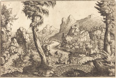 Lento Egyptiin, 1558. tekijältä Hans Sebald Lautensack