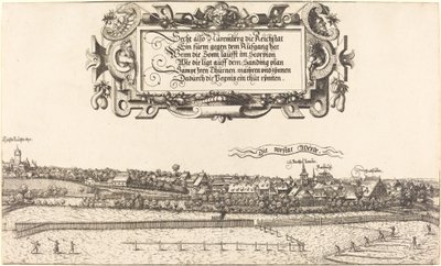 Näkymä Nürnbergiin idästä [oikea osa], 1552. tekijältä Hans Sebald Lautensack
