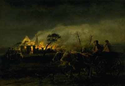 Tulessa oleva maatila tekijältä Hans Smidth