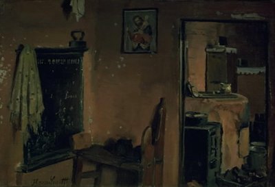 Talonpojan talon sisustus tekijältä Hans Smidth