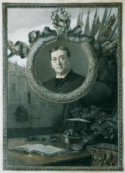 Näyttelijä Adolf von Sonnenthal tekijältä Hans Temple