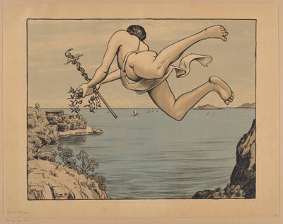 Lentävä Merkurius, s. 76 tekijältä Hans Thoma