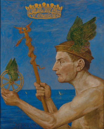Merkurius tekijältä Hans Thoma