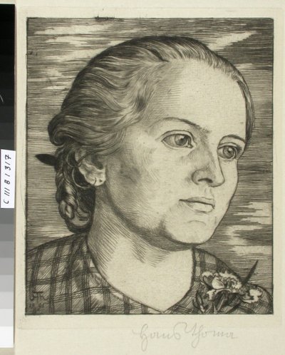 Naisen muotokuva tekijältä Hans Thoma