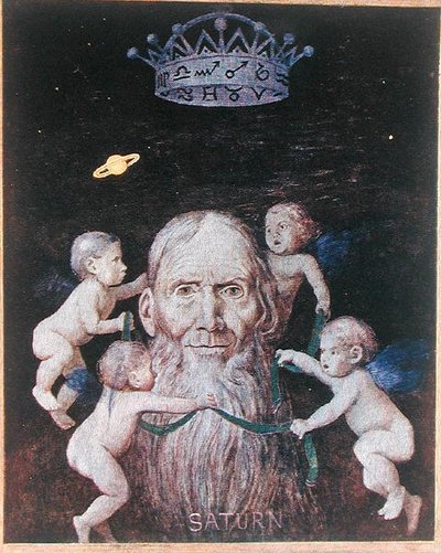 Saturnus, kuvitus 