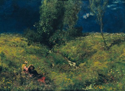 Kesä, 1872 tekijältä Hans Thoma