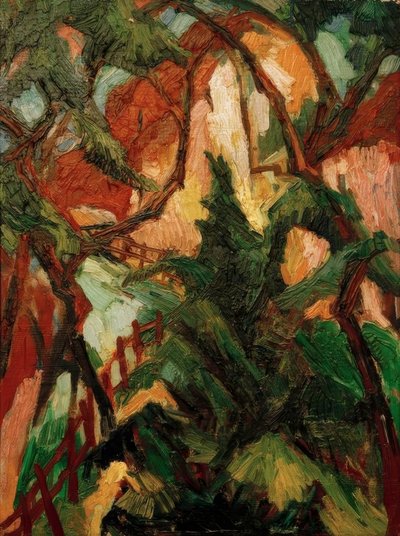 puna-vihreä tekijältä Hans Thuar