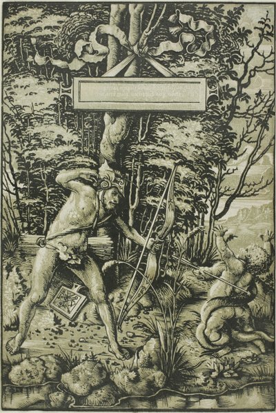Alcon Slaying the Serpent tekijältä Hans Wechtlin I