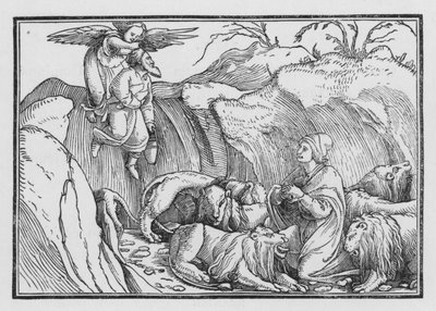 Daniel leijonien luolassa, Bel ja lohikäärme I, 36 tekijältä Hans after Holbein the Younger