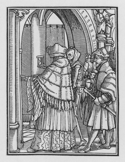 Holbeinin kuolematanssi: kaanon tekijältä Hans after Holbein the Younger