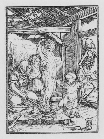 Holbeinin Kuolematanssi: Lapsi tekijältä Hans after Holbein the Younger