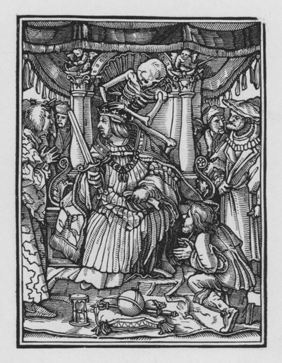Holbeinin kuolematanssi: Keisari tekijältä Hans after Holbein the Younger