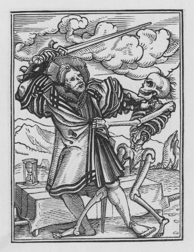 Holbeinin kuolematanssi: herrasmies tekijältä Hans after Holbein the Younger