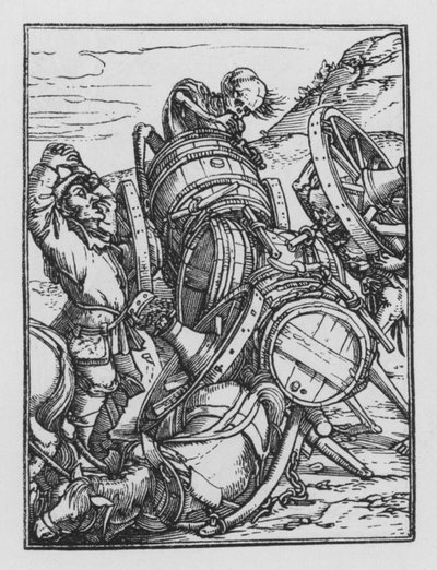 Holbeinin Kuolematanssi: Wagoner tekijältä Hans after Holbein the Younger