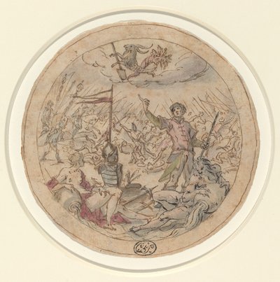 Allegoria Turkin sodista tekijältä Hans von Aachen