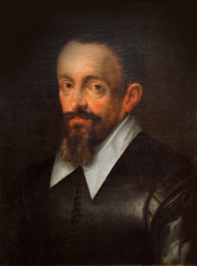 Johannes Keplerin muotokuva 1571-1630, 1601-1615. tekijältä Hans von Aachen