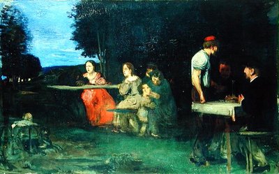 Roomalainen kohtaus, 1871 tekijältä Hans von Marées