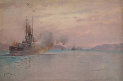 Venäjän laivaston pommitukset Bosporinsalmelle 1915-1916 tekijältä Hansen