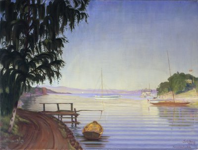 Nærsnesin lahdelta tekijältä Harald Oscar Sohlberg