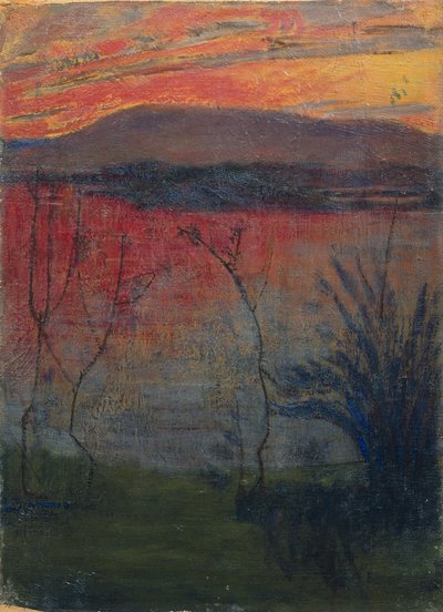 Yön hehku tekijältä Harald Oscar Sohlberg