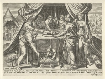 Pääsiäisen viettäminen luvatussa maassa The History of Joshua (sarjan nimi) tekijältä Harmen Jansz Muller