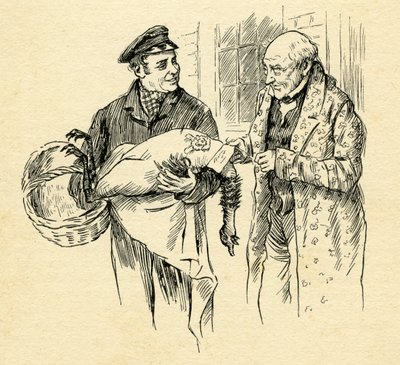 Charles Dickensin joululaulu tekijältä Harold Copping