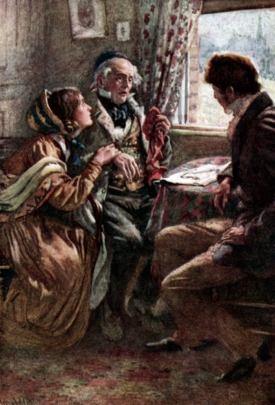 Charles Dickensin "Little Dorrit" tekijältä Harold Copping