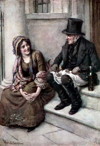 Charles Dickensin "The Chimes" tekijältä Harold Copping
