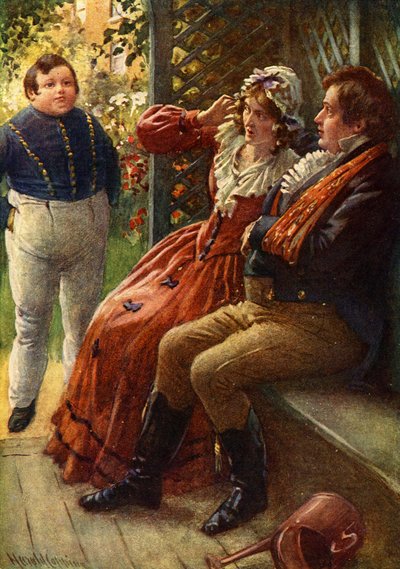 Charles Dickensin "The Pickwick Papers" tekijältä Harold Copping