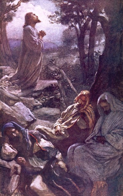 Getsemane tekijältä Harold Copping