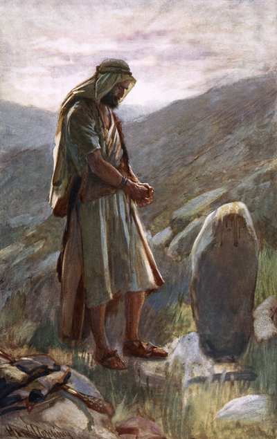 Jaakobin lupaus tekijältä Harold Copping
