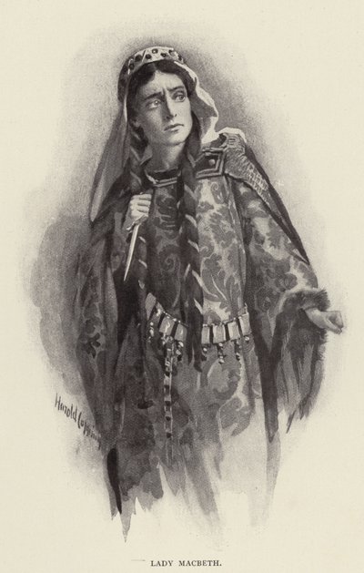 Lady Macbeth tekijältä Harold Copping