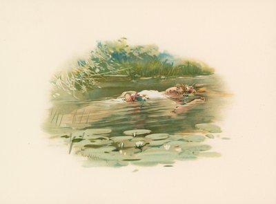 Ophelia hukkui tekijältä Harold Copping