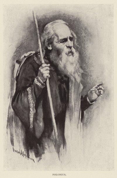 Polonius tekijältä Harold Copping