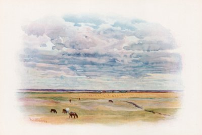 Preeria Elstowissa, Saskatchewanissa tekijältä Harold Copping