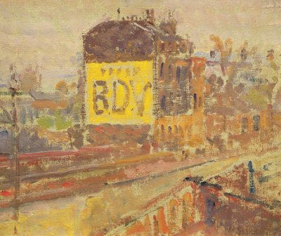 Hampstead Road, n. 1910–1911 tekijältä Harold Gilman