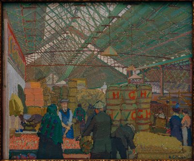 Markt Leedsissä tekijältä Harold Gilman