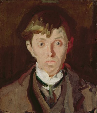 Spencer Frederick Goren (1878-1914) muotokuva 1906-7 (öljy kankaalle) tekijältä Harold Gilman