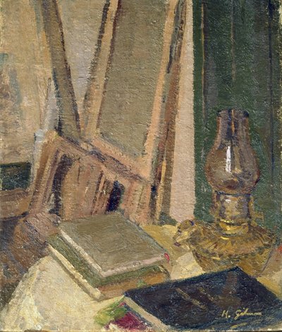 Studion sisustus tekijältä Harold Gilman