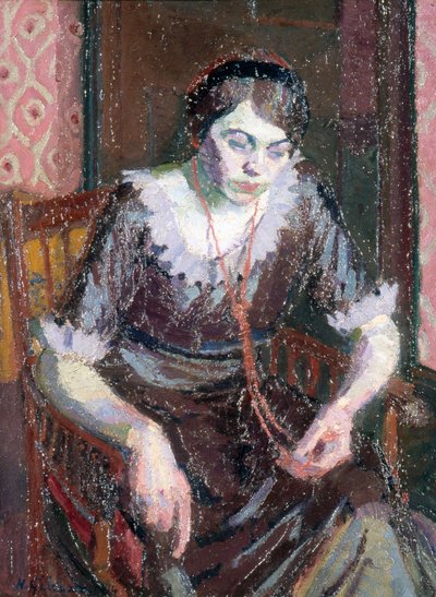 Koralli kaulakoru tekijältä Harold Gilman