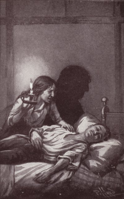Kuvitus Charles Dickensin Edwin Droodin mysteeriin (litho) tekijältä Harold Hume Piffard