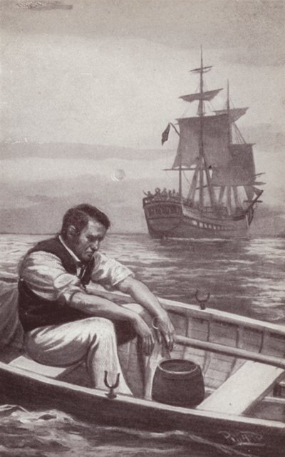 Kuvitus Charles Dickensin Edwin Droodin mysteeriin (litho) tekijältä Harold Hume Piffard