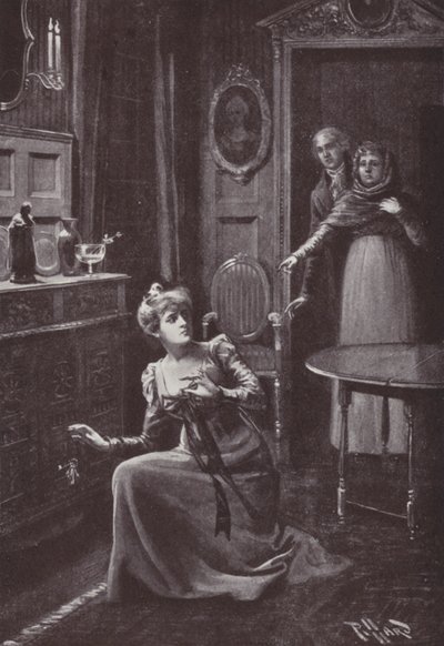 William Makepeace Thackerayn kuvitus Vanity Fairille (litho) tekijältä Harold Hume Piffard