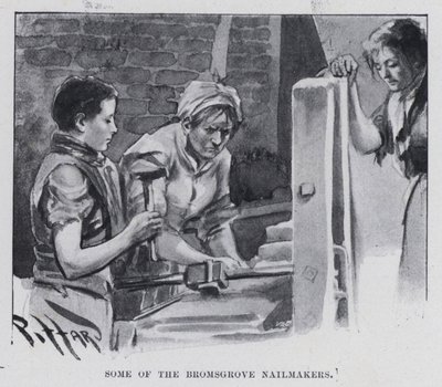Jotkut Bromsgrove Nailmakers (m/w kuva) tekijältä Harold Hume Piffard